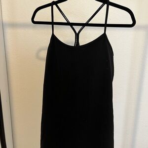Black lululemon workout tank top